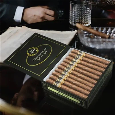 High-end Custom Humidor Lag Luam Khoom Plig Box Ntim