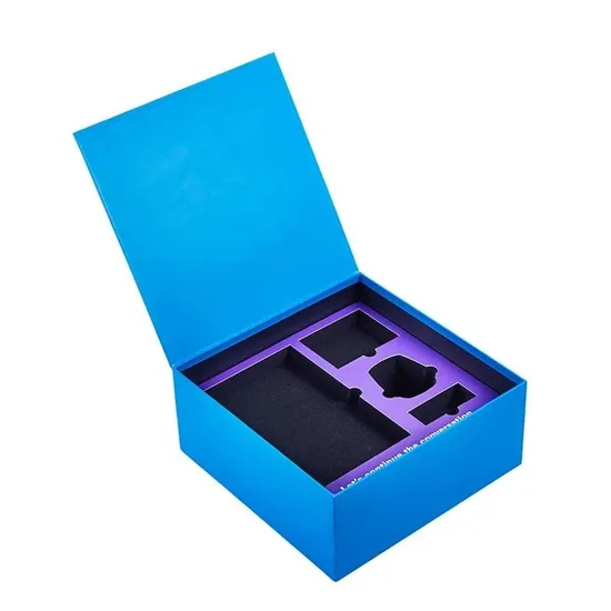 Rigid Custom Logo Printed Clothing Packaging Folding Cardboard Flap Magnet Box