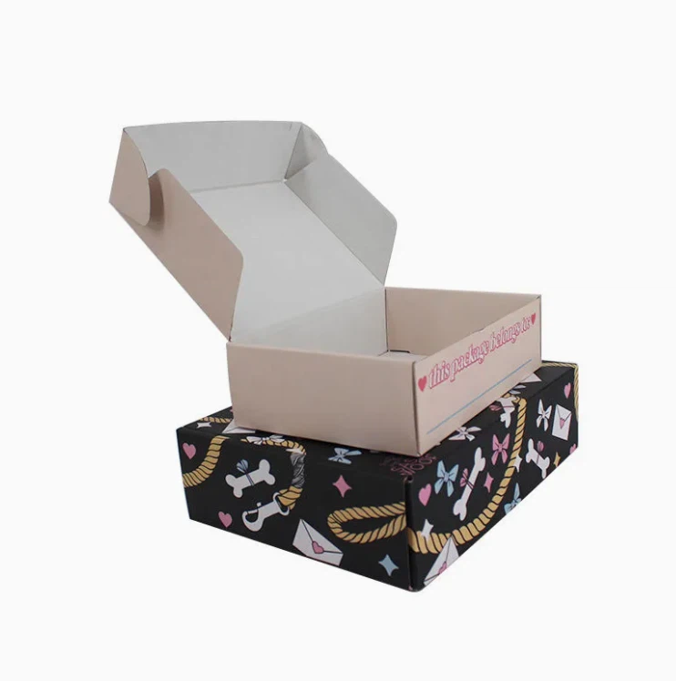 Airplane Box Wholesale Packaging Corrugated Gift Lingerie Socks Packing Box Takeaway Pizza Box Express Carton